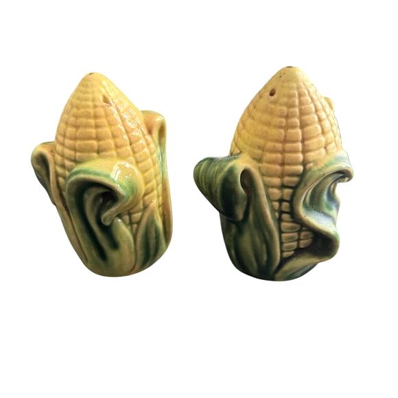 Vintage Stanford‎ Corn Salt And Pepper Shakers 1940s - Picture 1 of 7